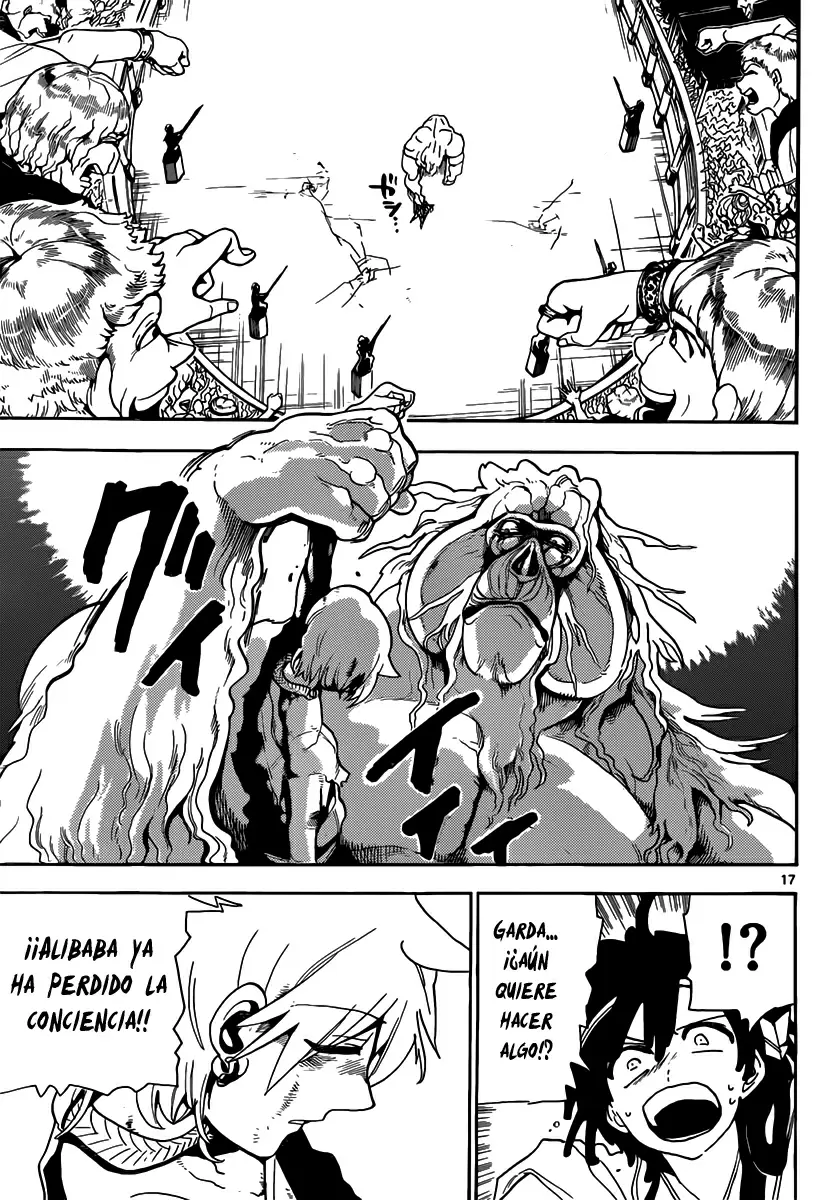 Magi - Labyrinth of Magic capítulo 141, página 17