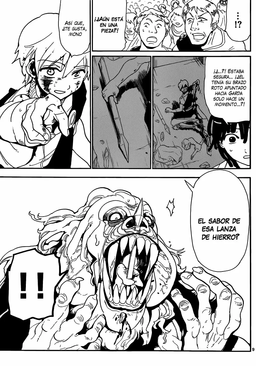 Magi - Labyrinth of Magic capítulo 142, página 9