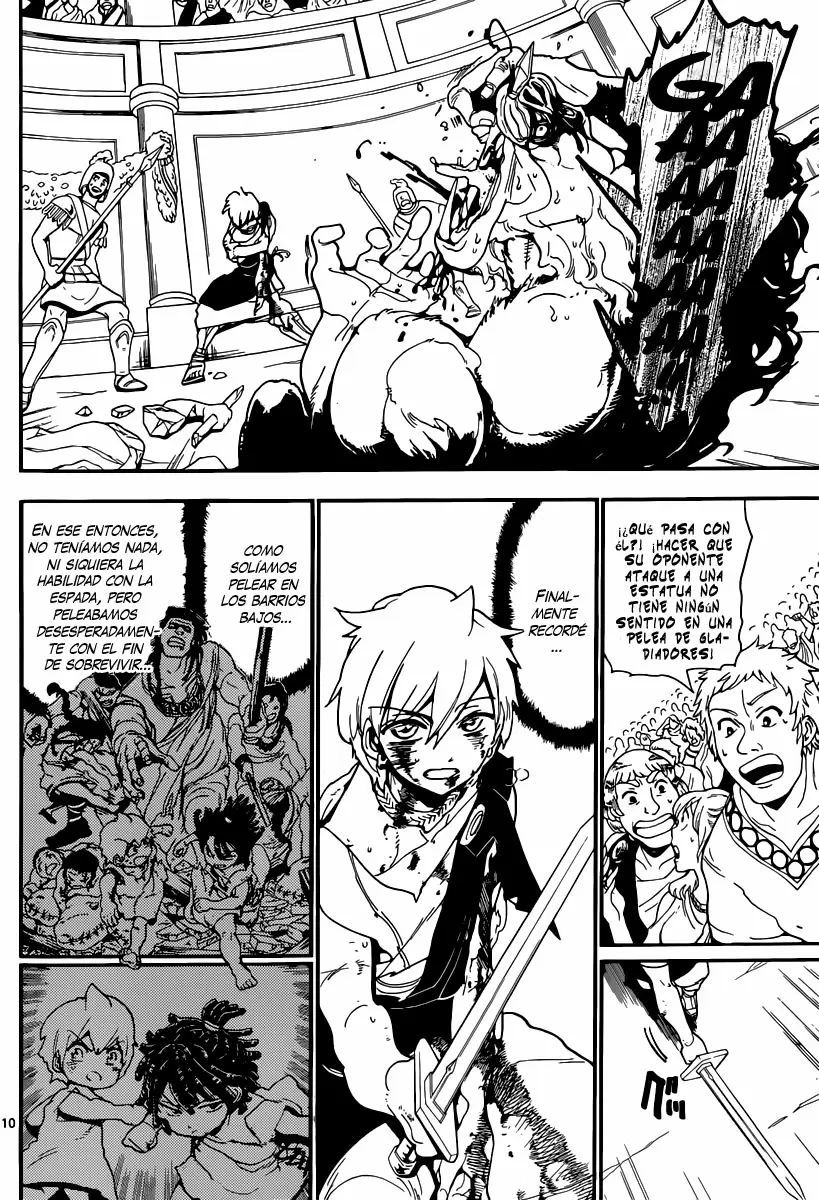 Magi - Labyrinth of Magic capítulo 142, página 10