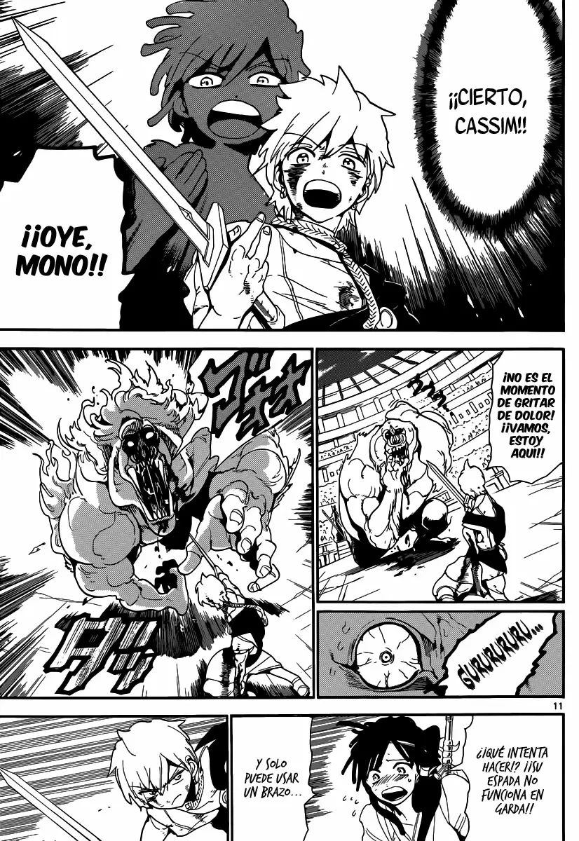 Magi - Labyrinth of Magic capítulo 142, página 11