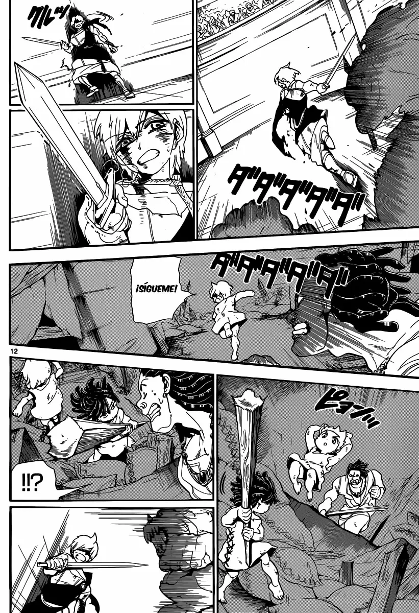 Magi - Labyrinth of Magic capítulo 142, página 12