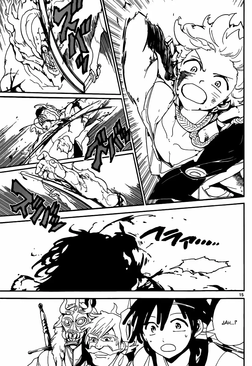 Magi - Labyrinth of Magic capítulo 142, página 15
