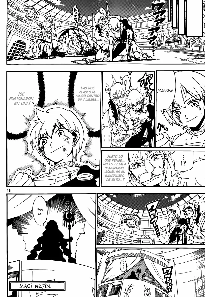 Magi - Labyrinth of Magic capítulo 142, página 18