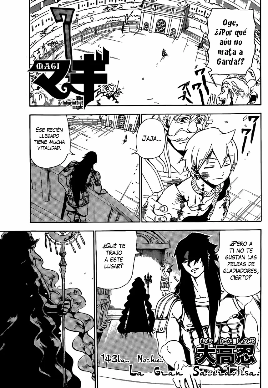 Magi - Labyrinth of Magic capítulo 143, página 1