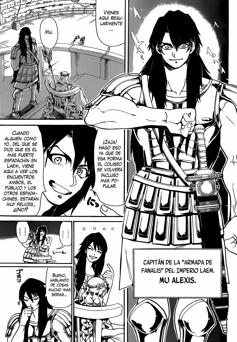 Magi - Labyrinth of Magic capítulo 143, página 3