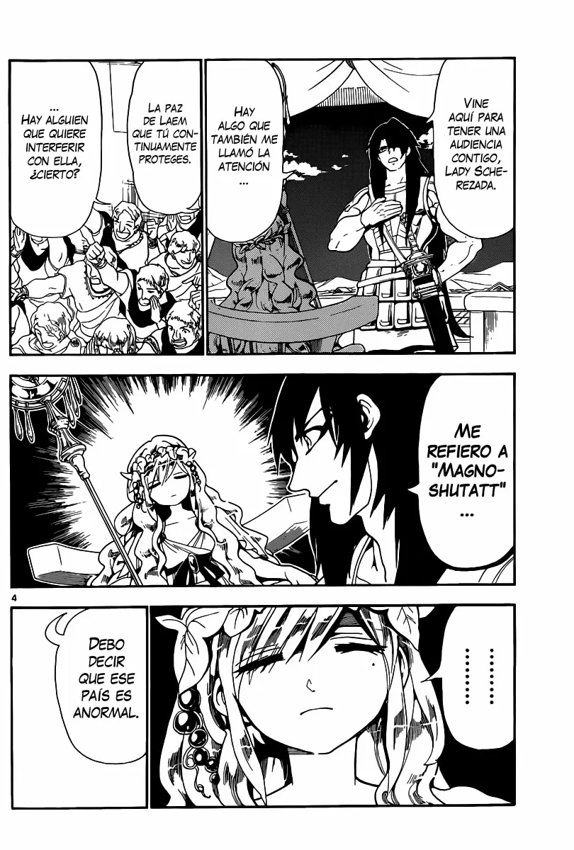 Magi - Labyrinth of Magic capítulo 143, página 4