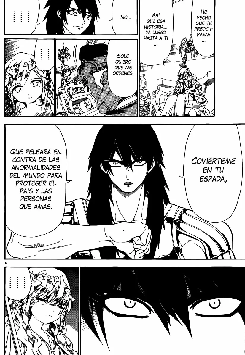 Magi - Labyrinth of Magic capítulo 143, página 6