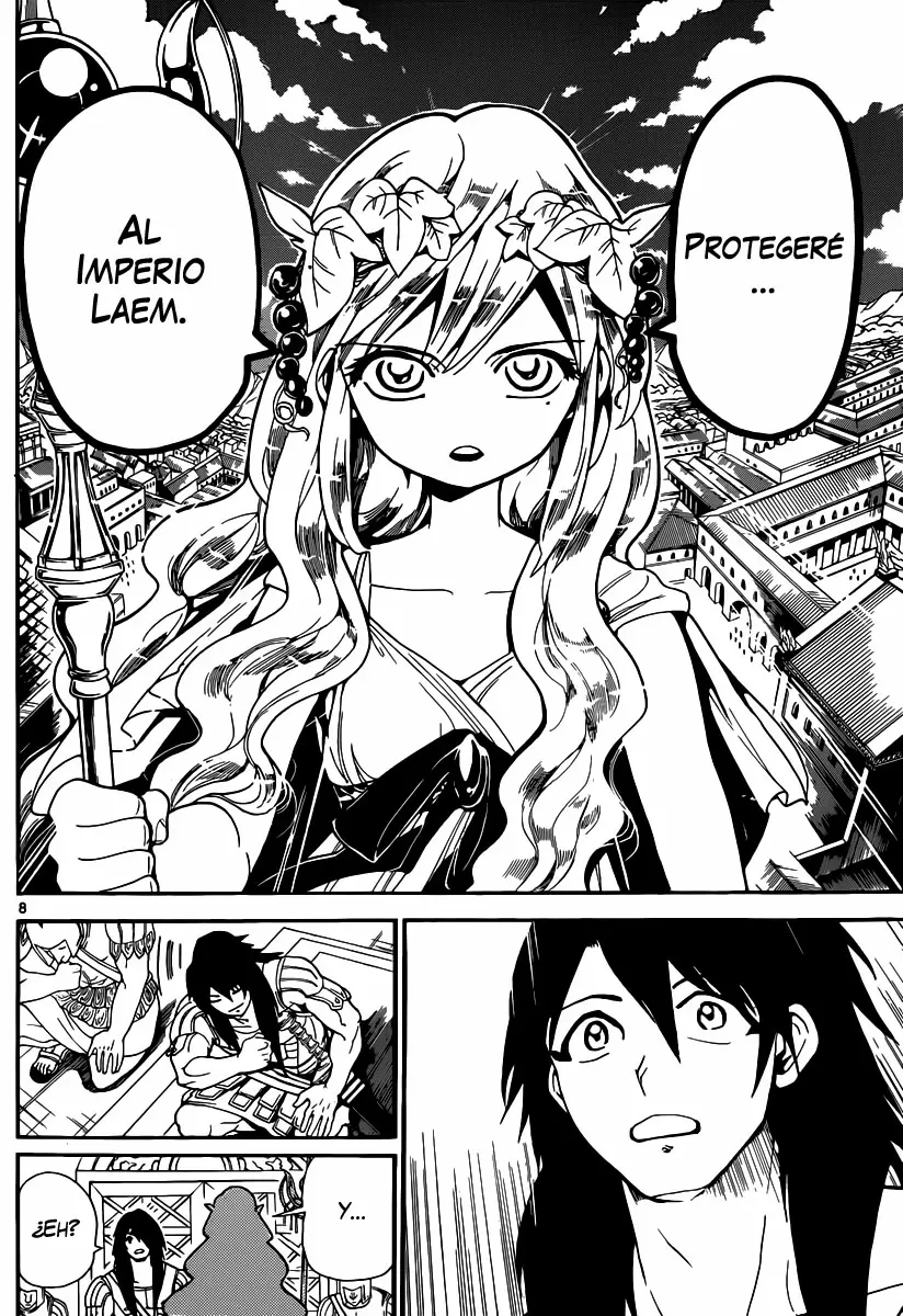 Magi - Labyrinth of Magic capítulo 143, página 8