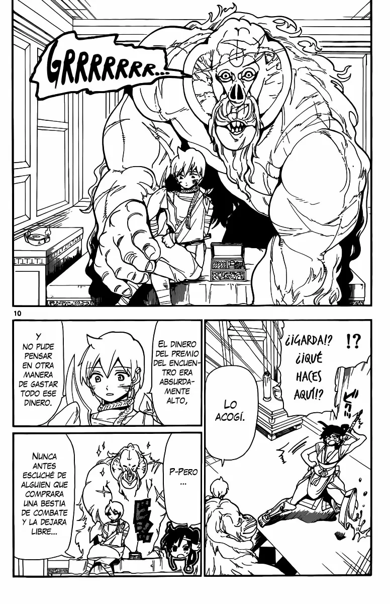 Magi - Labyrinth of Magic capítulo 143, página 10