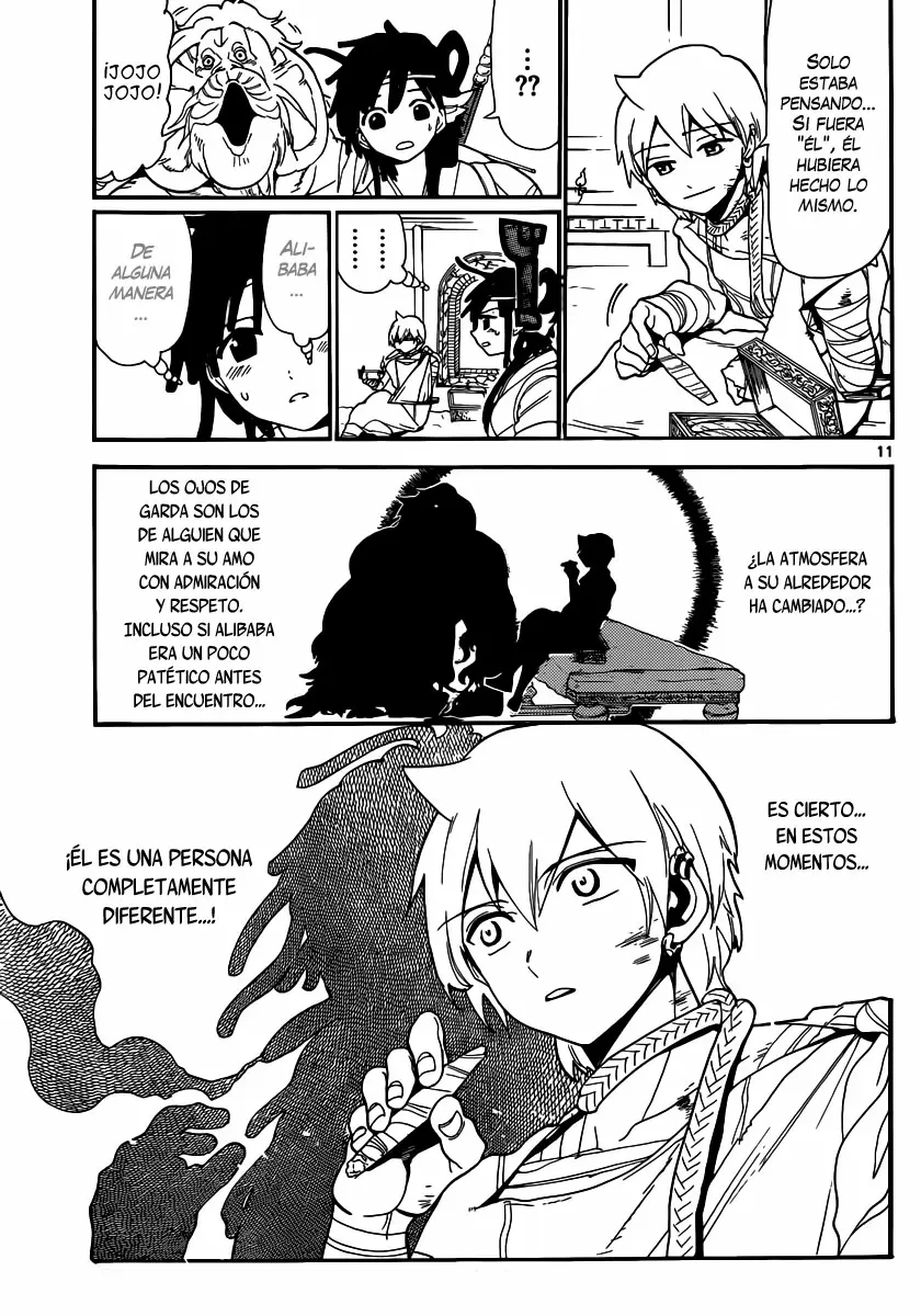 Magi - Labyrinth of Magic capítulo 143, página 11