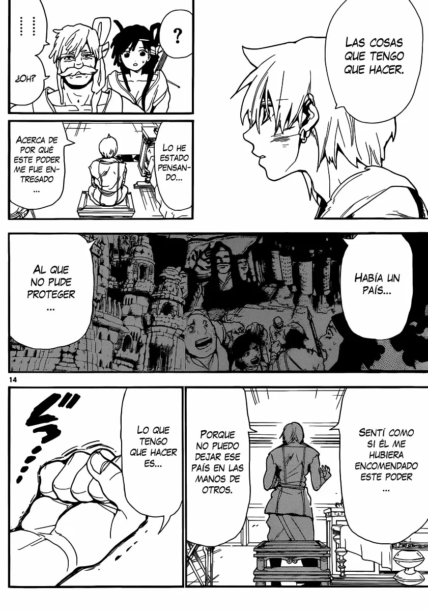 Magi - Labyrinth of Magic capítulo 143, página 14