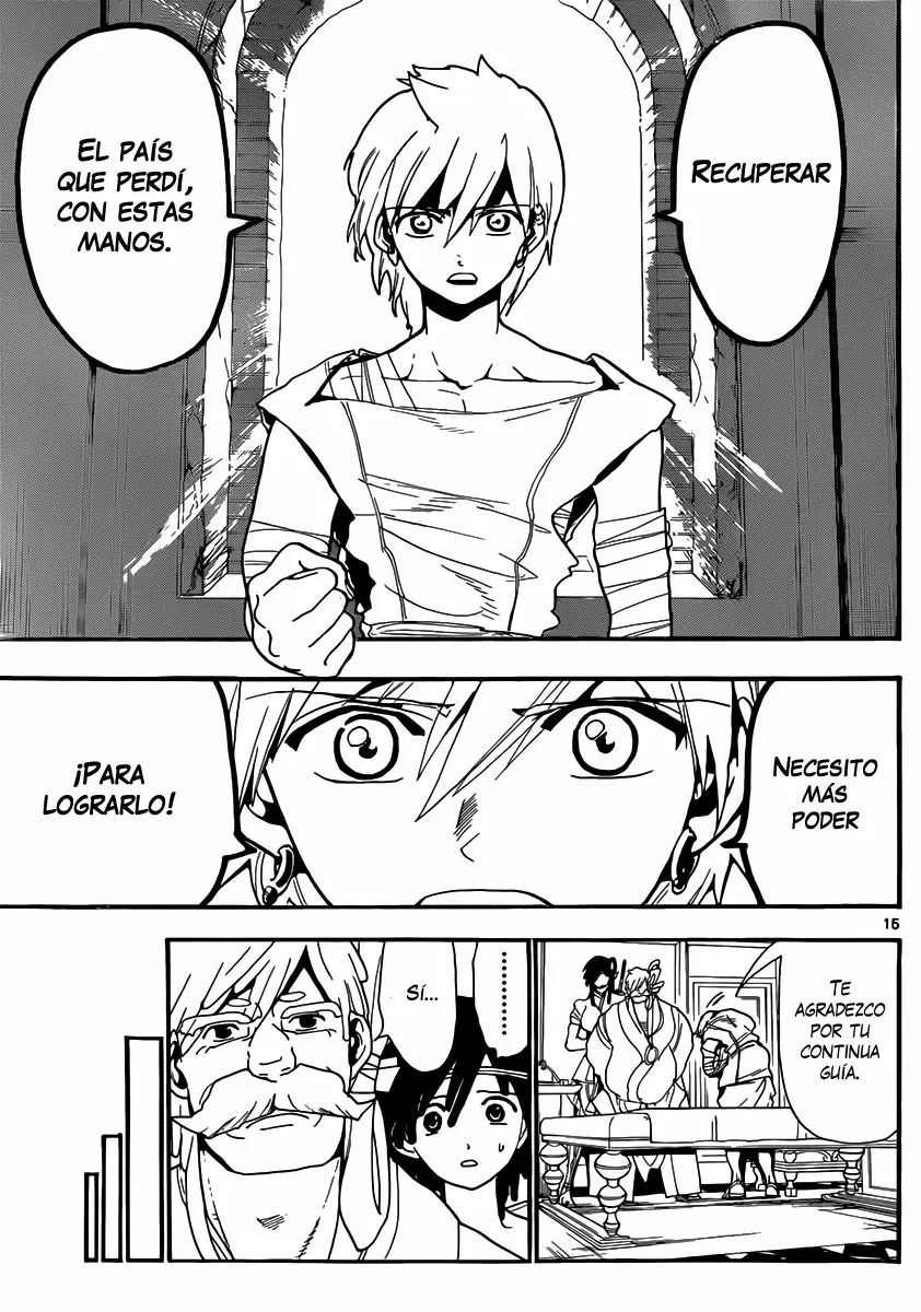 Magi - Labyrinth of Magic capítulo 143, página 15
