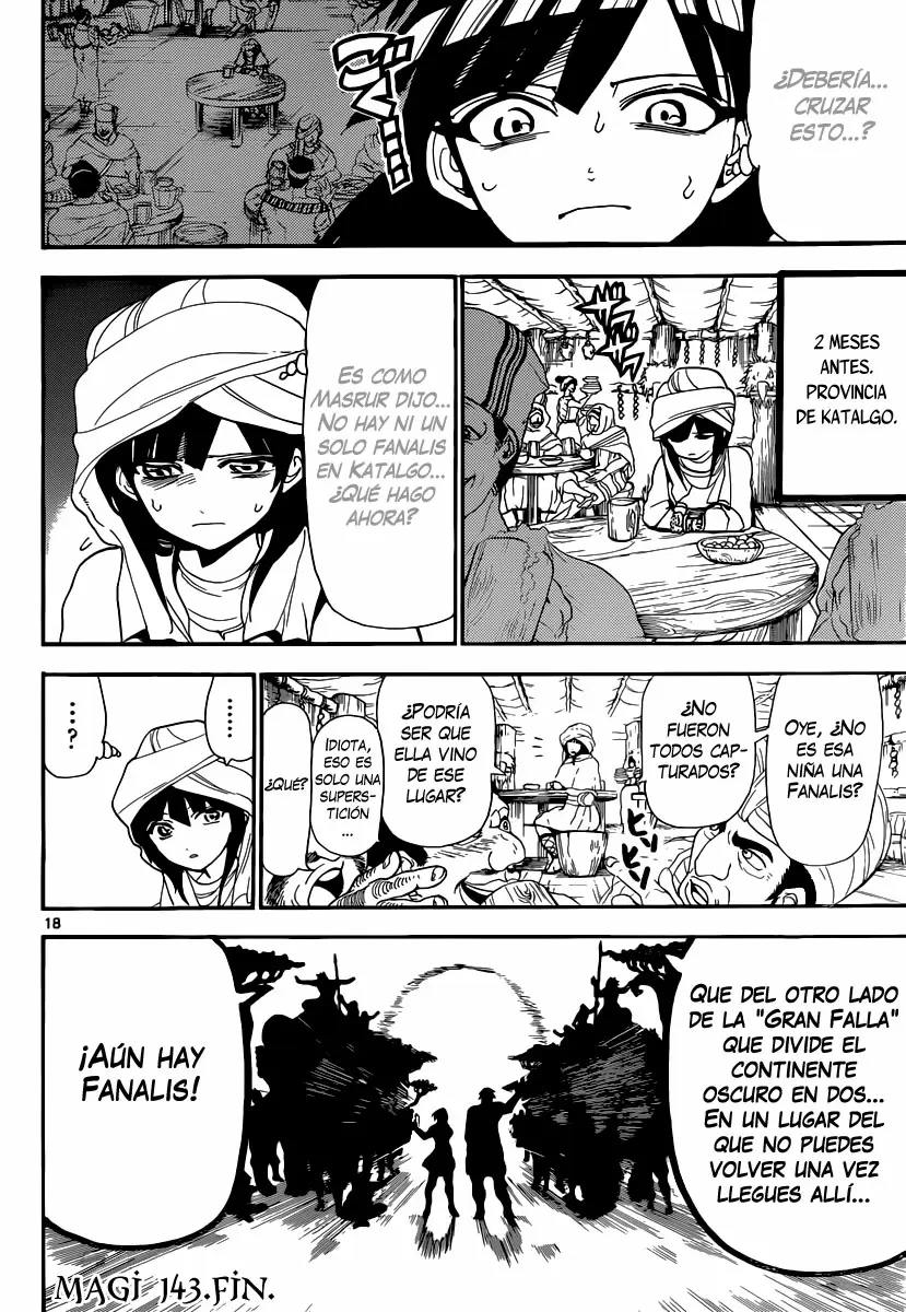 Magi - Labyrinth of Magic capítulo 143, página 17