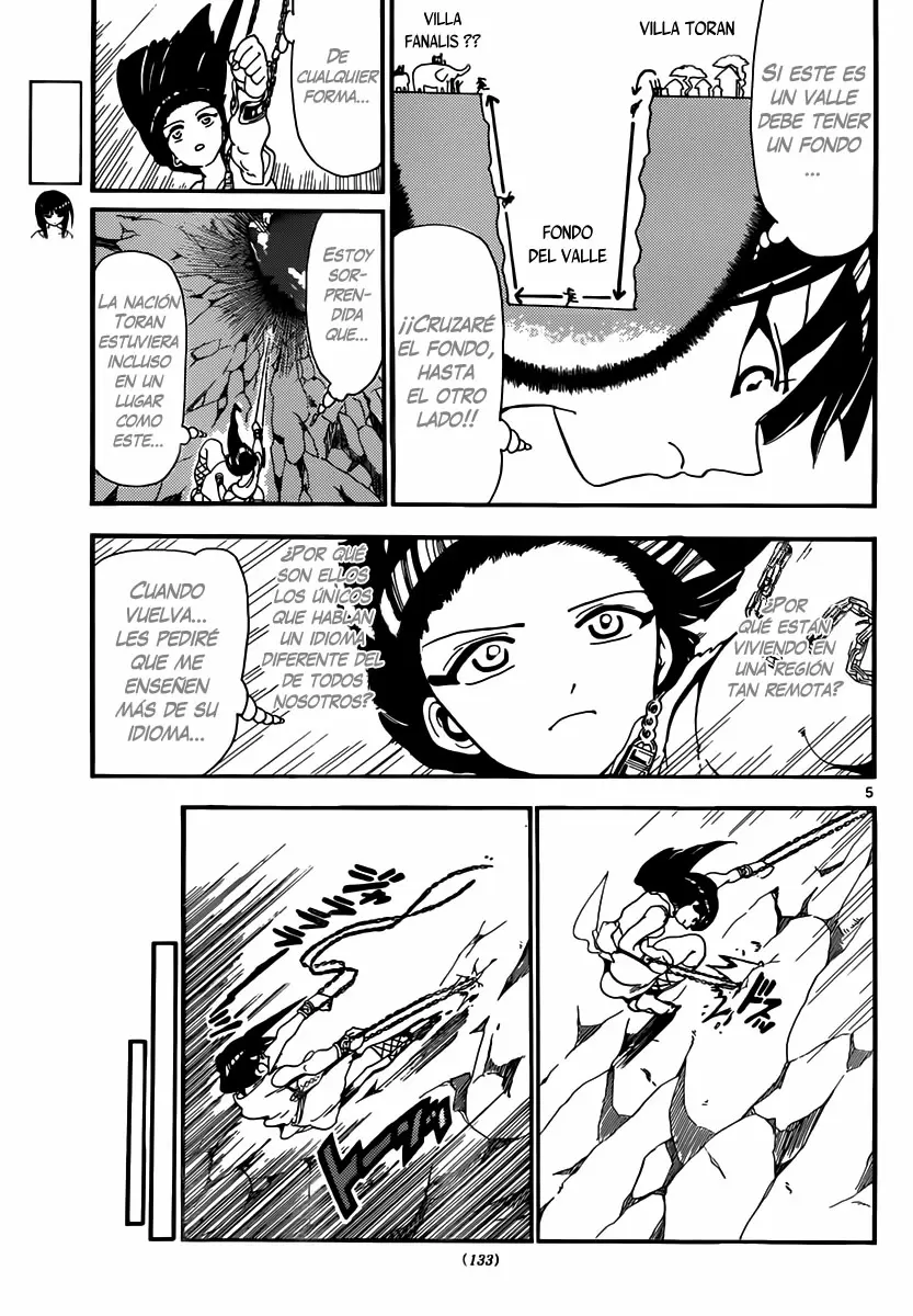 Magi - Labyrinth of Magic capítulo 144, página 4