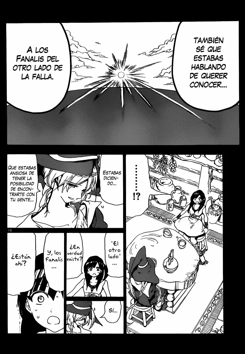 Magi - Labyrinth of Magic capítulo 144, página 15
