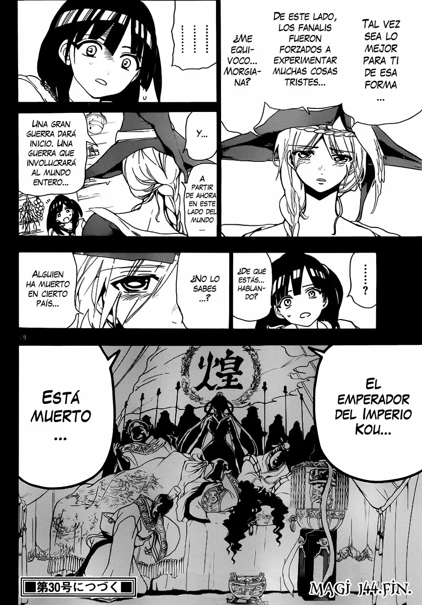 Magi - Labyrinth of Magic capítulo 144, página 17