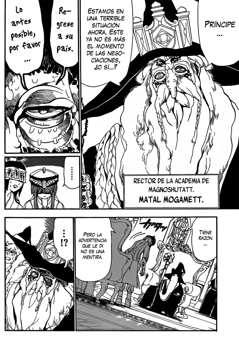 Magi - Labyrinth of Magic capítulo 145, página 3