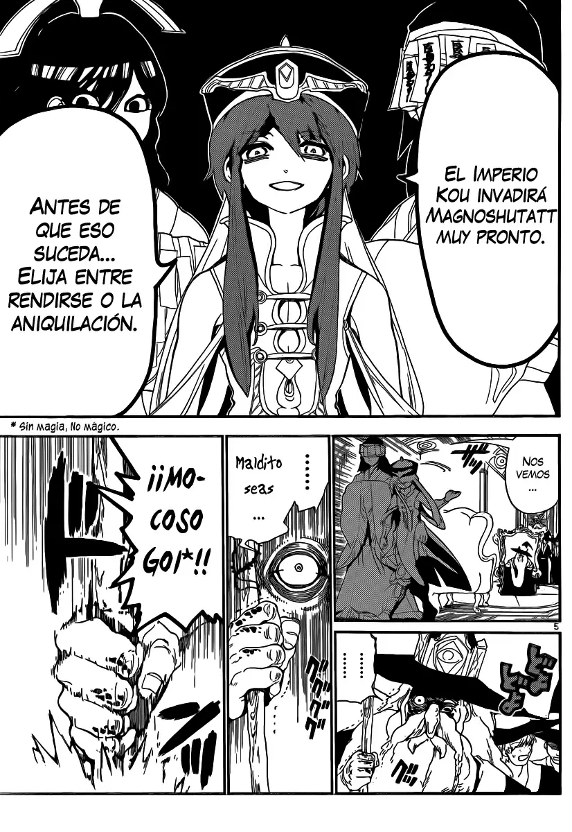 Magi - Labyrinth of Magic capítulo 145, página 4