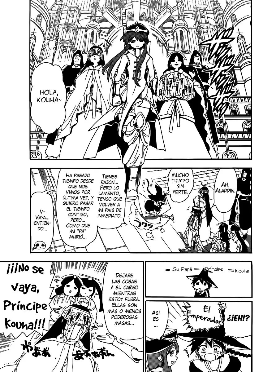 Magi - Labyrinth of Magic capítulo 145, página 6