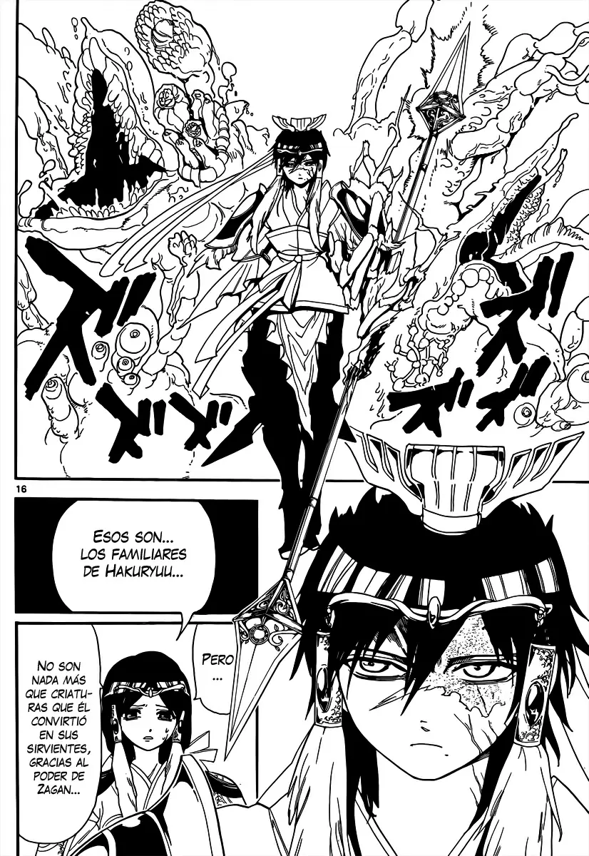 Magi - Labyrinth of Magic capítulo 145, página 14