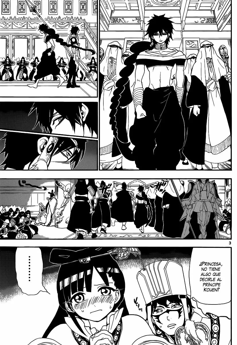 Magi - Labyrinth of Magic capítulo 146, página 3