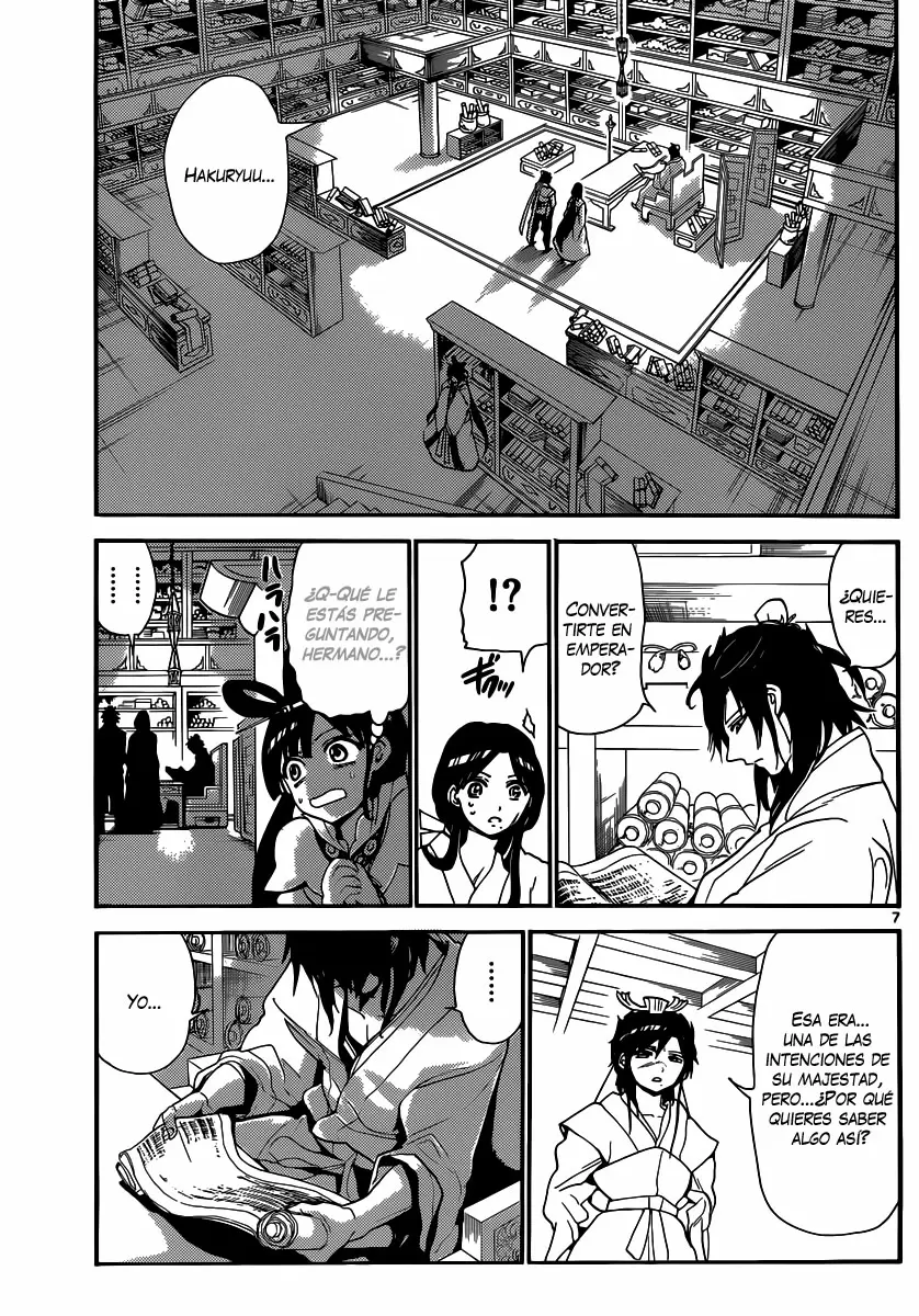 Magi - Labyrinth of Magic capítulo 146, página 7