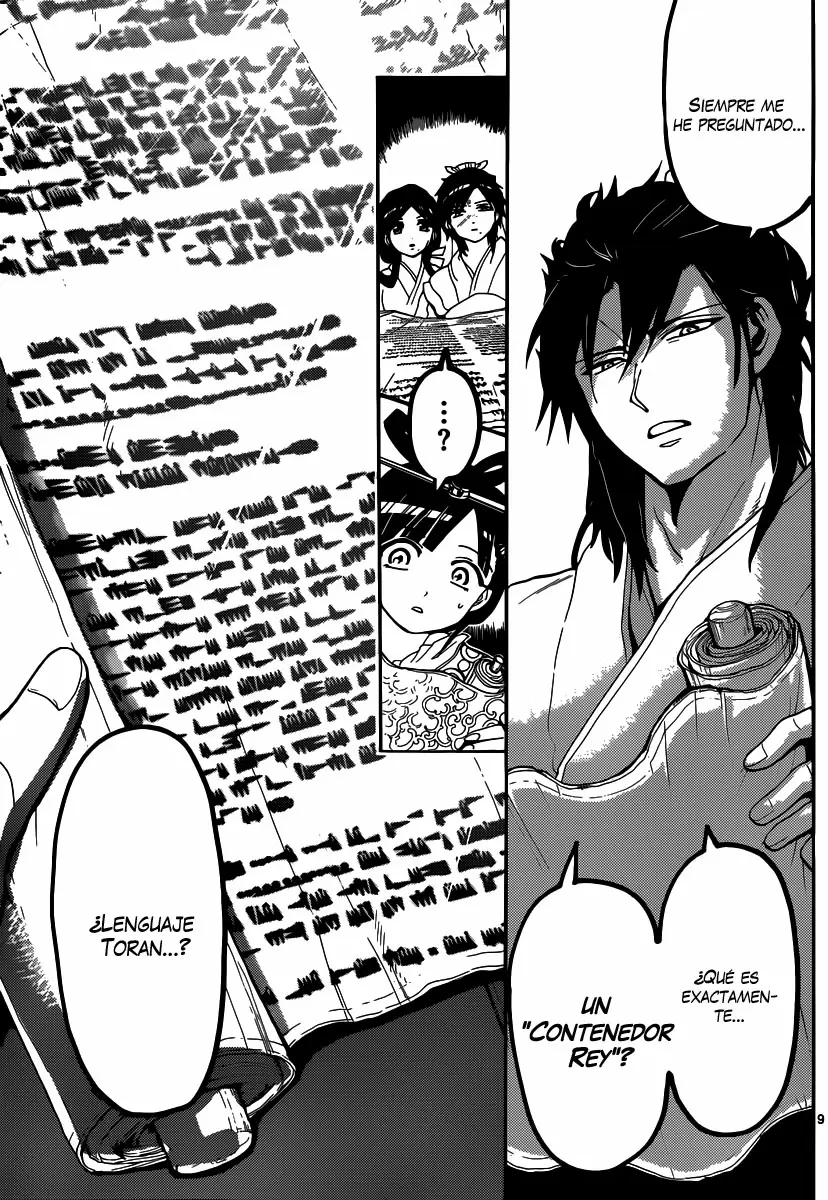 Magi - Labyrinth of Magic capítulo 146, página 9
