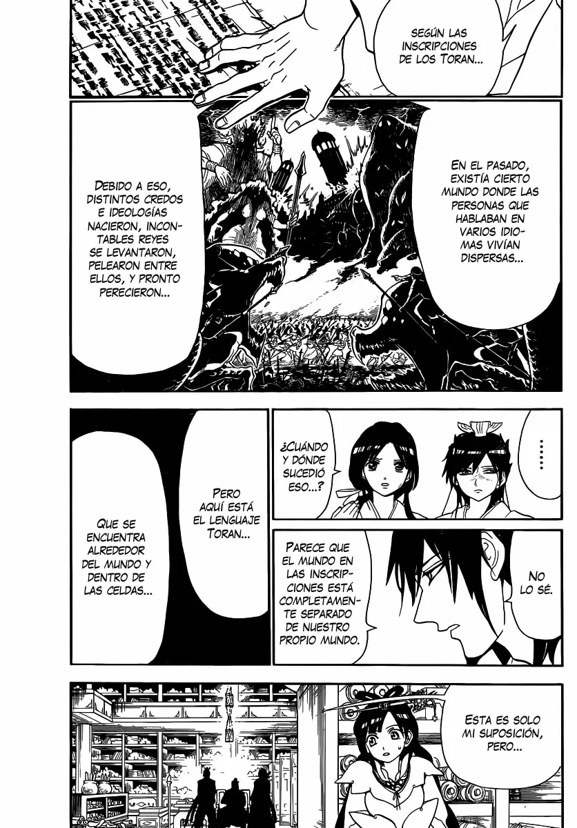 Magi - Labyrinth of Magic capítulo 146, página 11