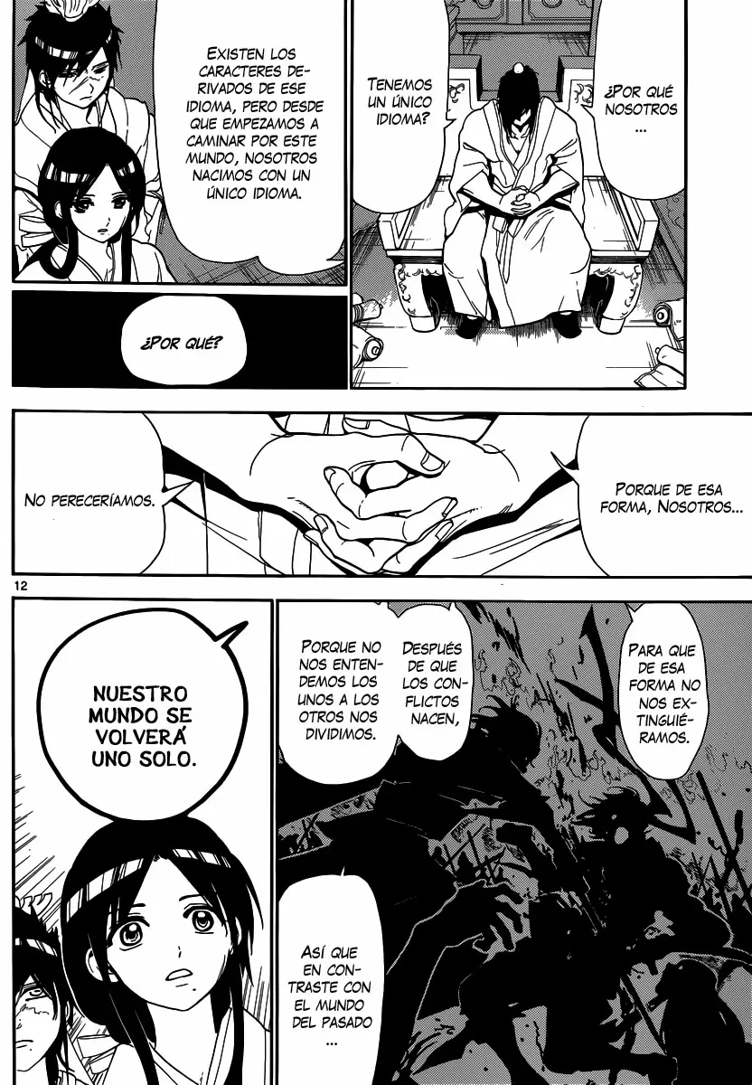 Magi - Labyrinth of Magic capítulo 146, página 12