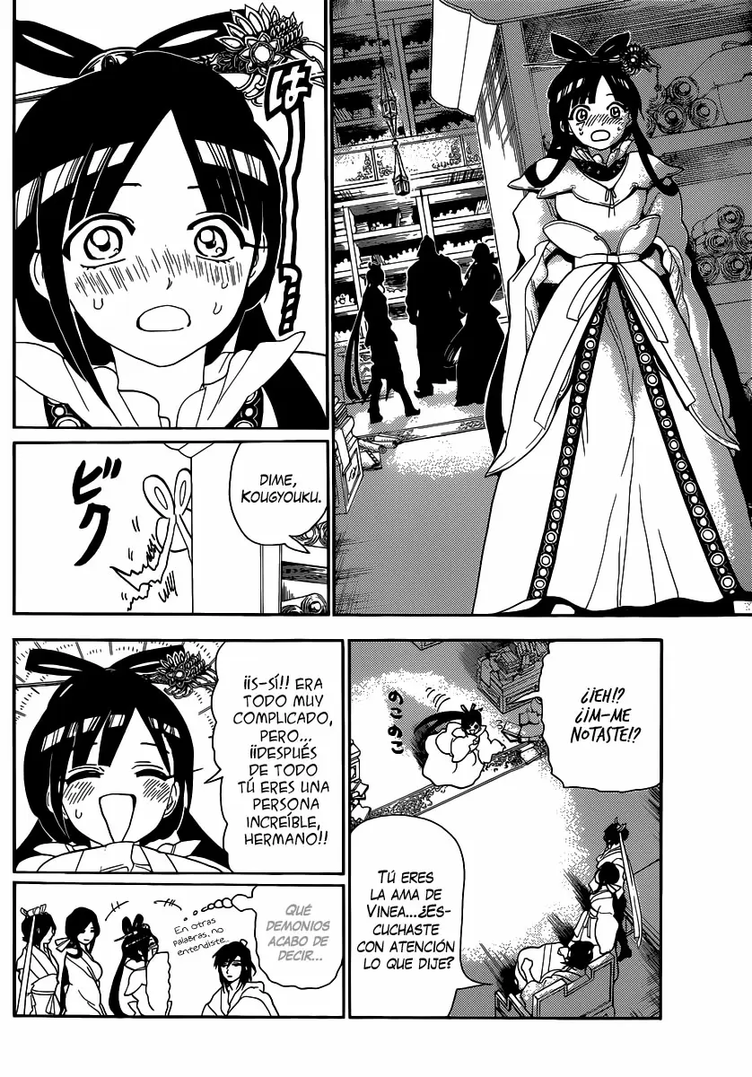 Magi - Labyrinth of Magic capítulo 146, página 14