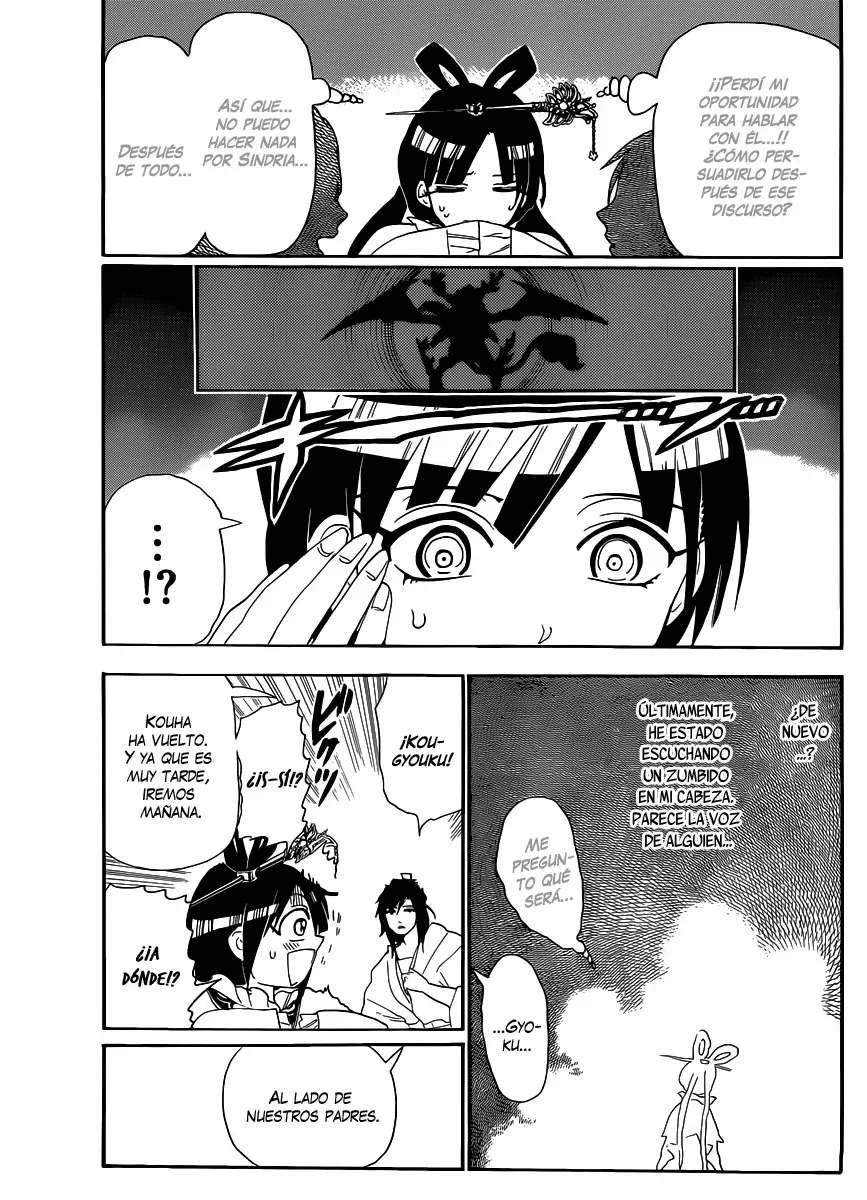 Magi - Labyrinth of Magic capítulo 146, página 15