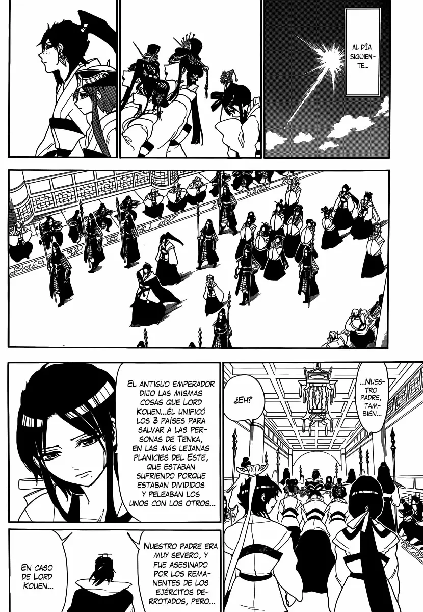 Magi - Labyrinth of Magic capítulo 146, página 16