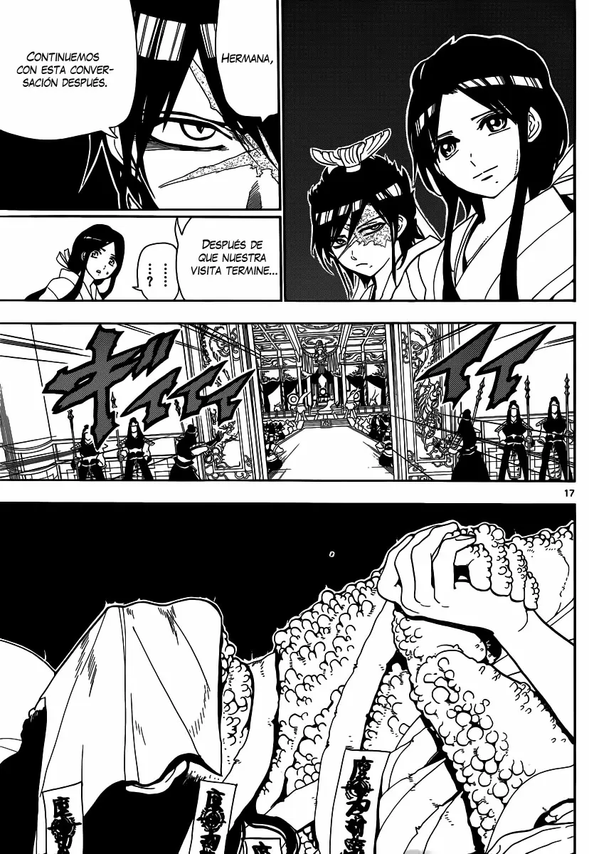 Magi - Labyrinth of Magic capítulo 146, página 17