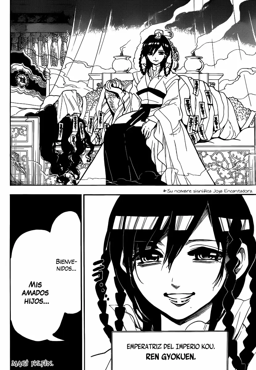 Magi - Labyrinth of Magic capítulo 146, página 18