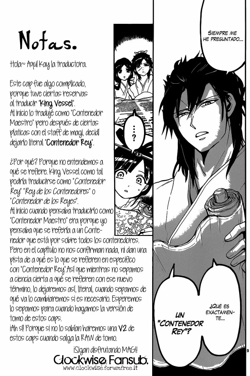 Magi - Labyrinth of Magic capítulo 146, página 19