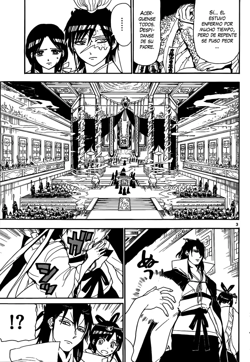 Magi - Labyrinth of Magic capítulo 147, página 3