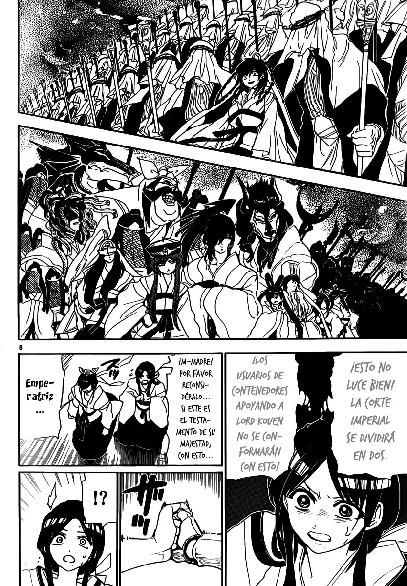 Magi - Labyrinth of Magic capítulo 147, página 8