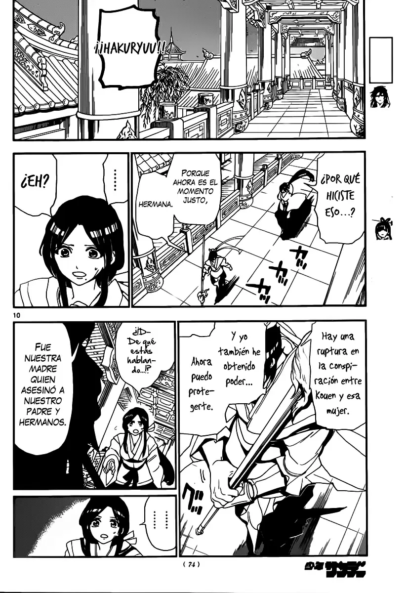 Magi - Labyrinth of Magic capítulo 147, página 10