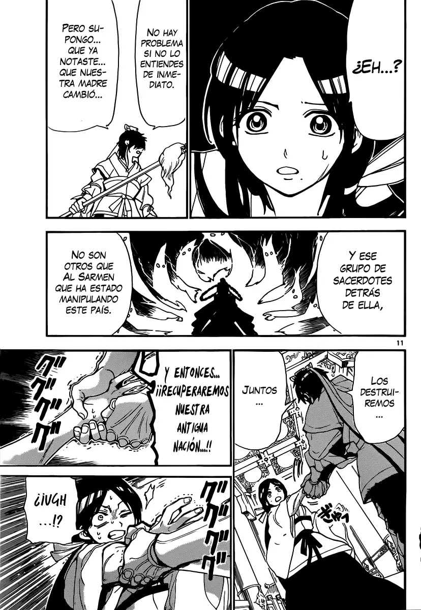 Magi - Labyrinth of Magic capítulo 147, página 11