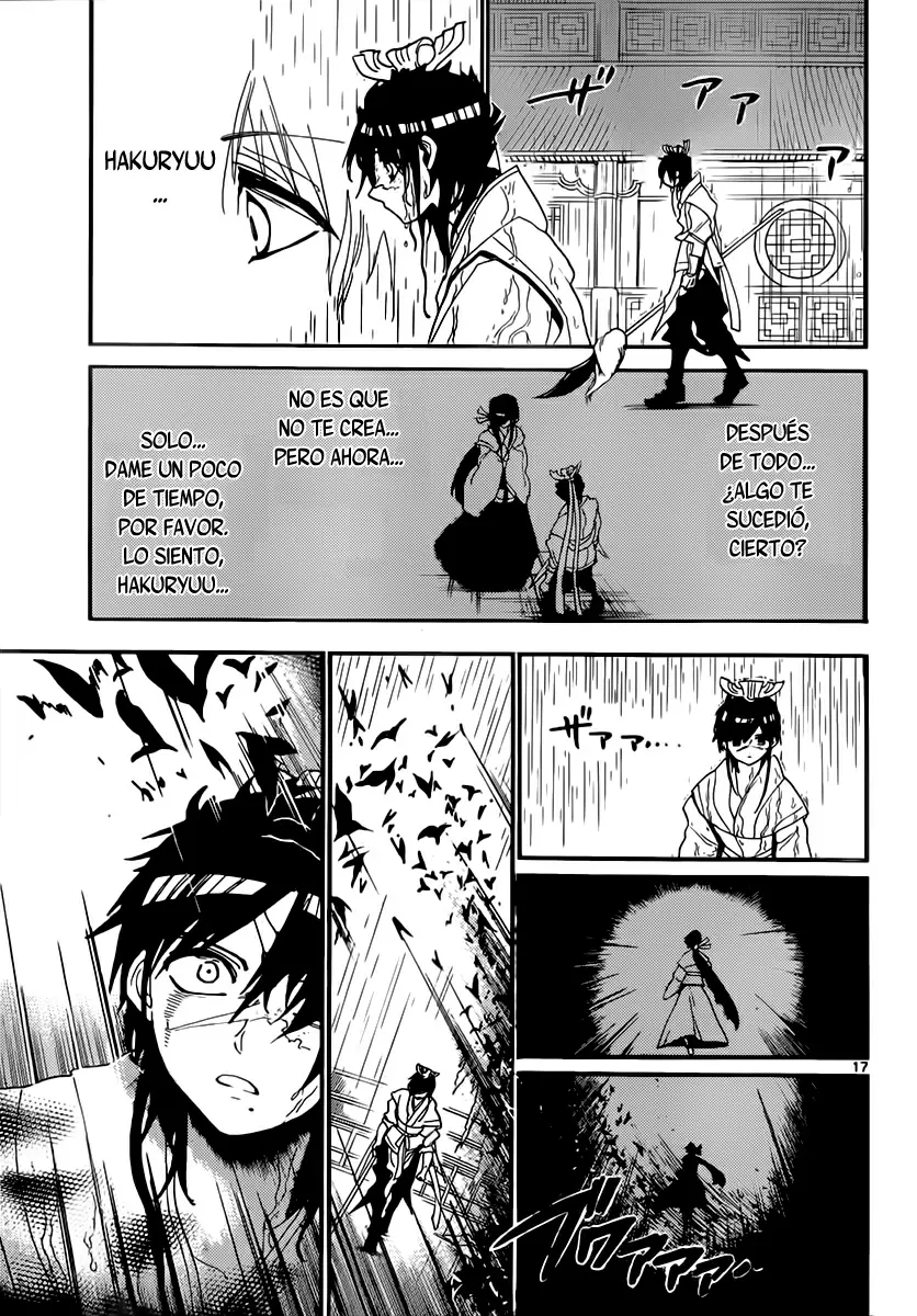 Magi - Labyrinth of Magic capítulo 147, página 17
