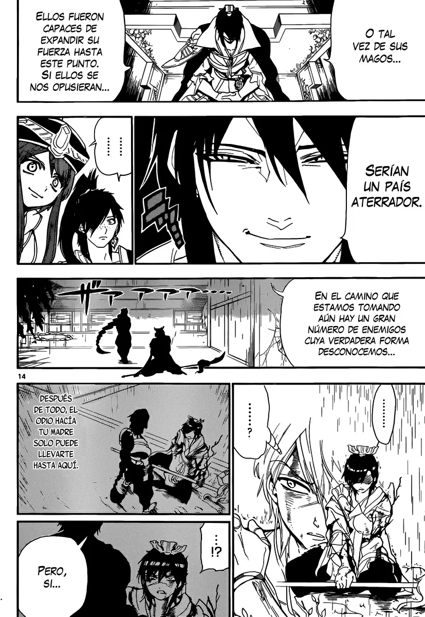 Magi - Labyrinth of Magic capítulo 148, página 14
