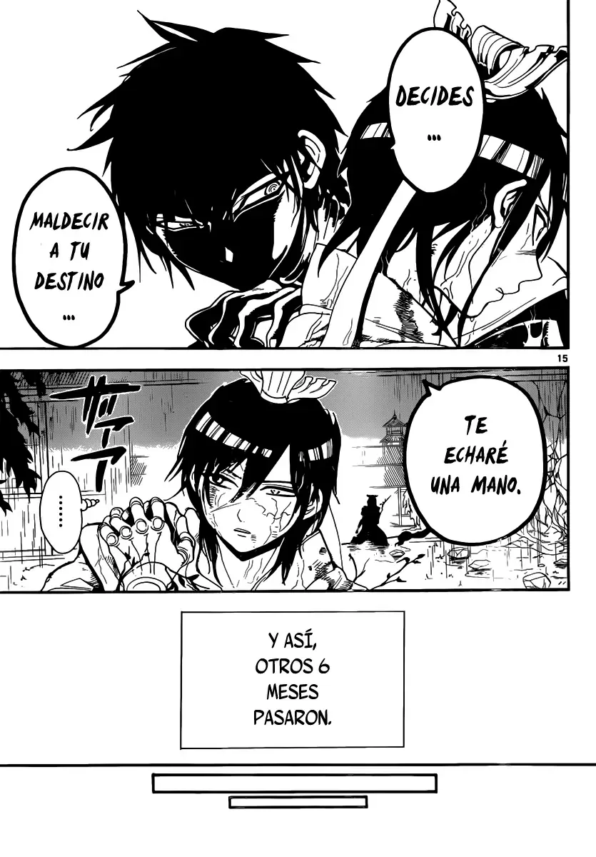 Magi - Labyrinth of Magic capítulo 148, página 15