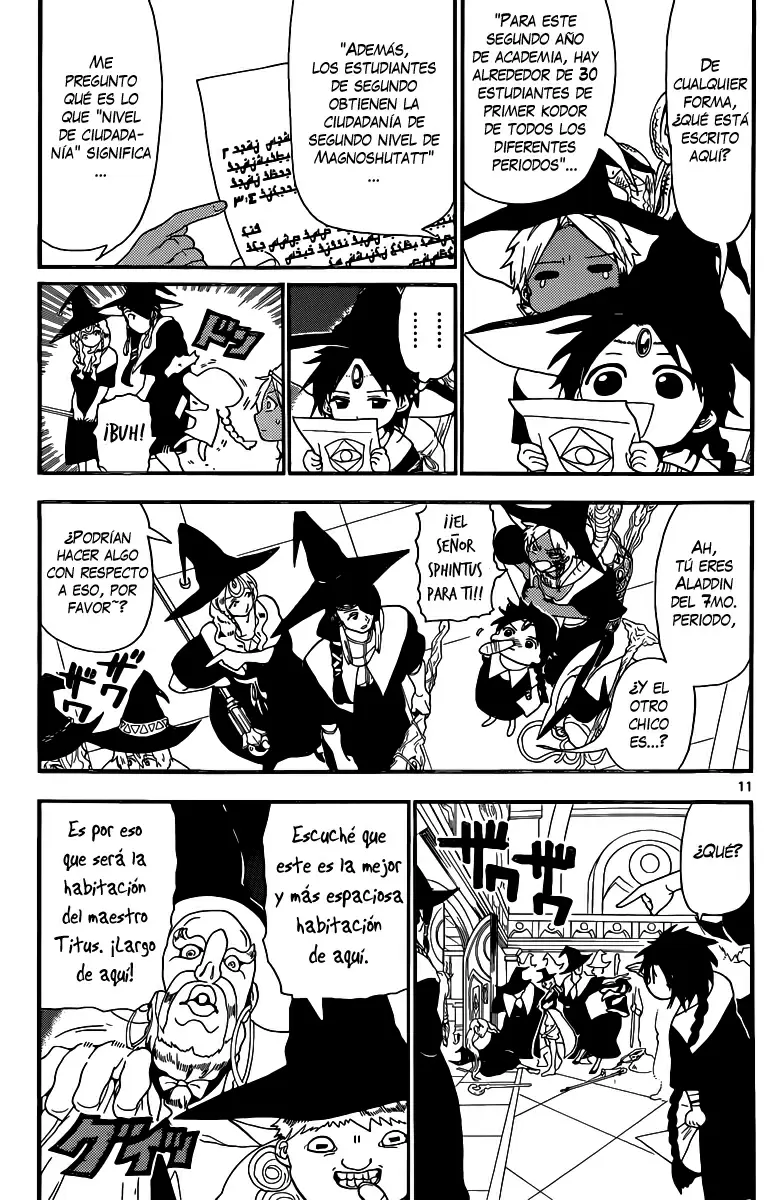 Magi - Labyrinth of Magic capítulo 149, página 19