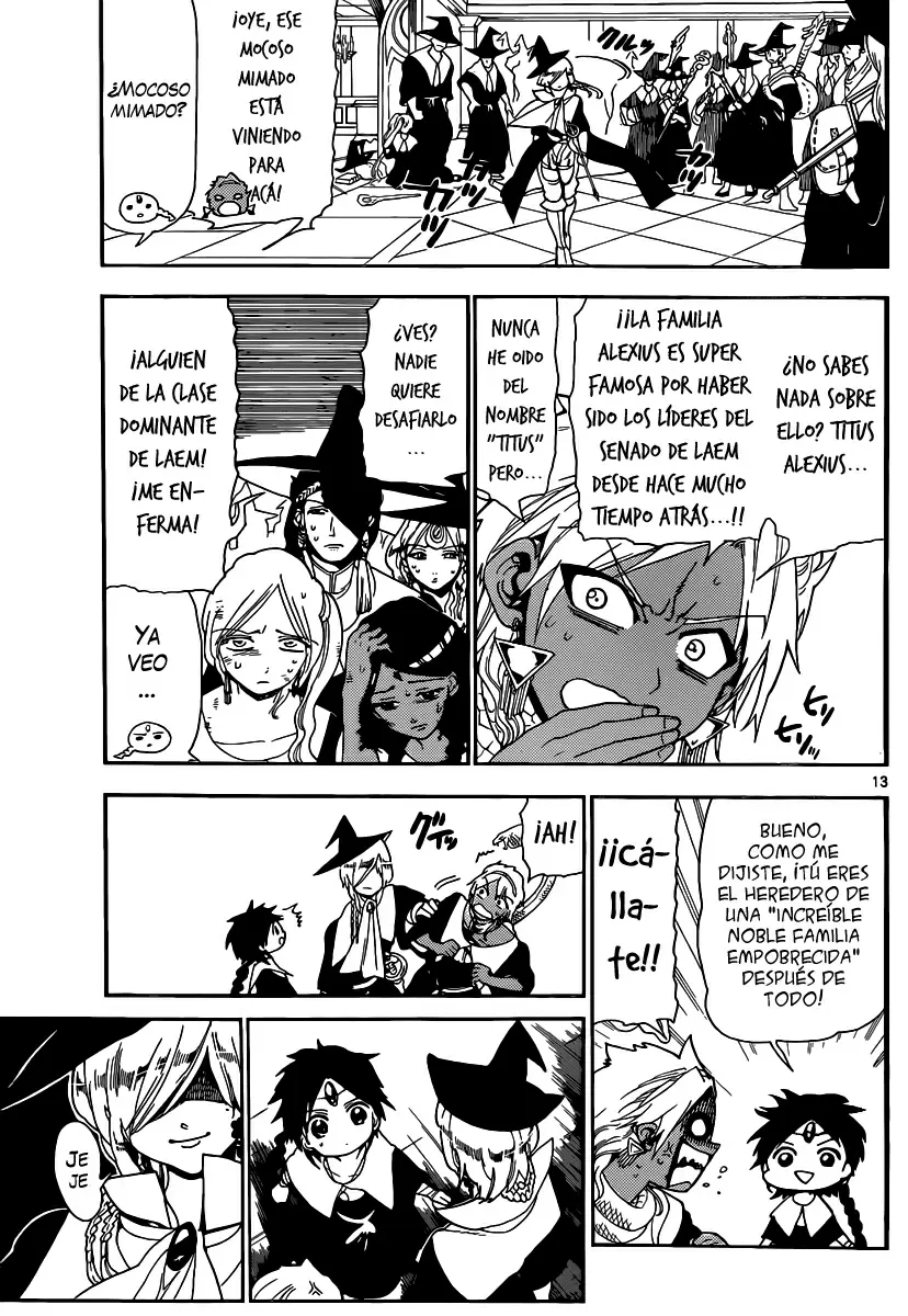 Magi - Labyrinth of Magic capítulo 149, página 21
