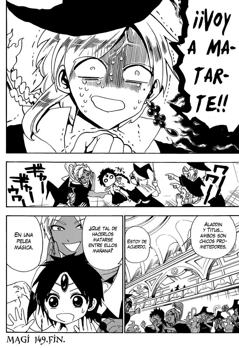 Magi - Labyrinth of Magic capítulo 149, página 27