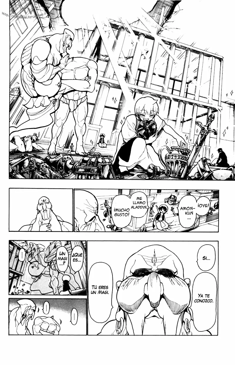Magi - Labyrinth of Magic capítulo 15, página 2