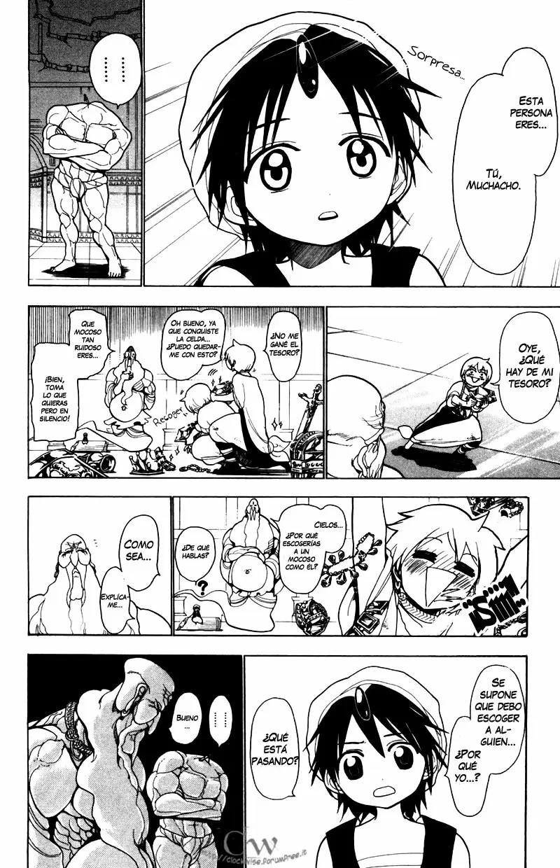 Magi - Labyrinth of Magic capítulo 15, página 4
