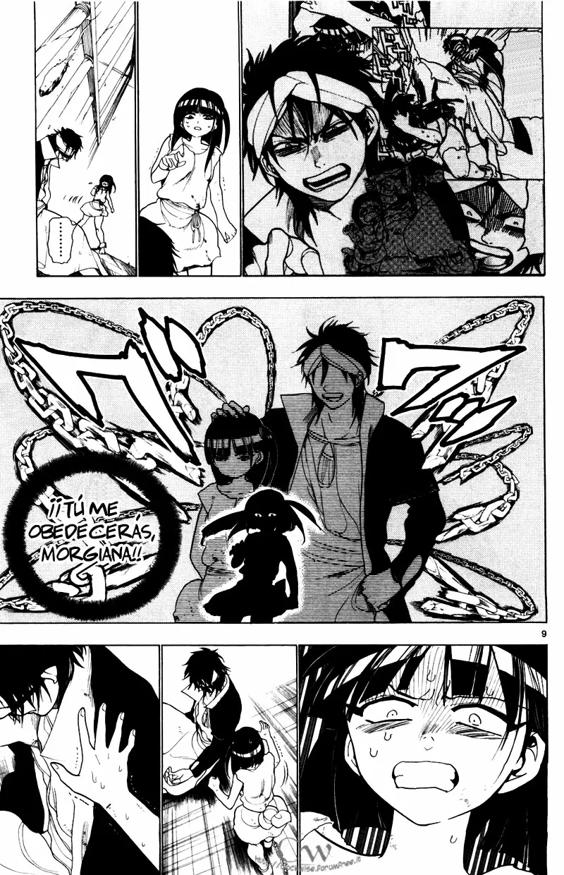 Magi - Labyrinth of Magic capítulo 15, página 9