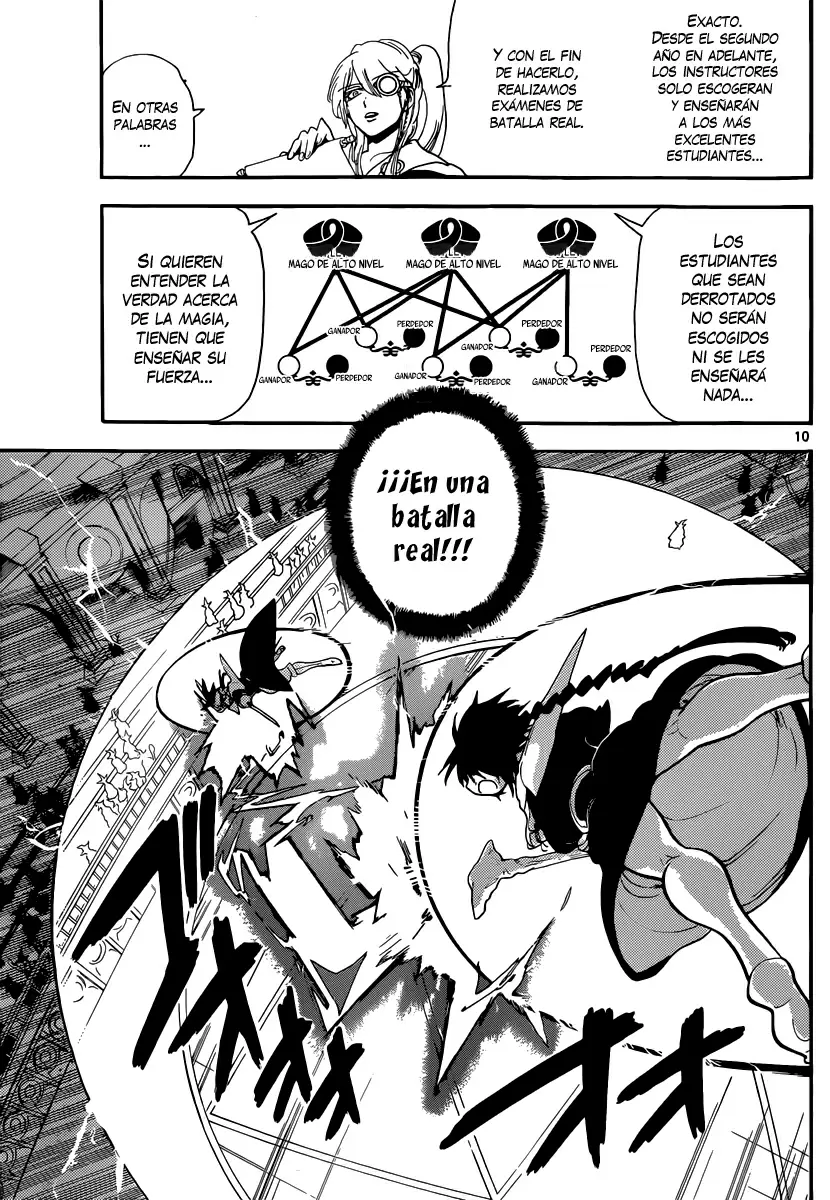 Magi - Labyrinth of Magic capítulo 150, página 10