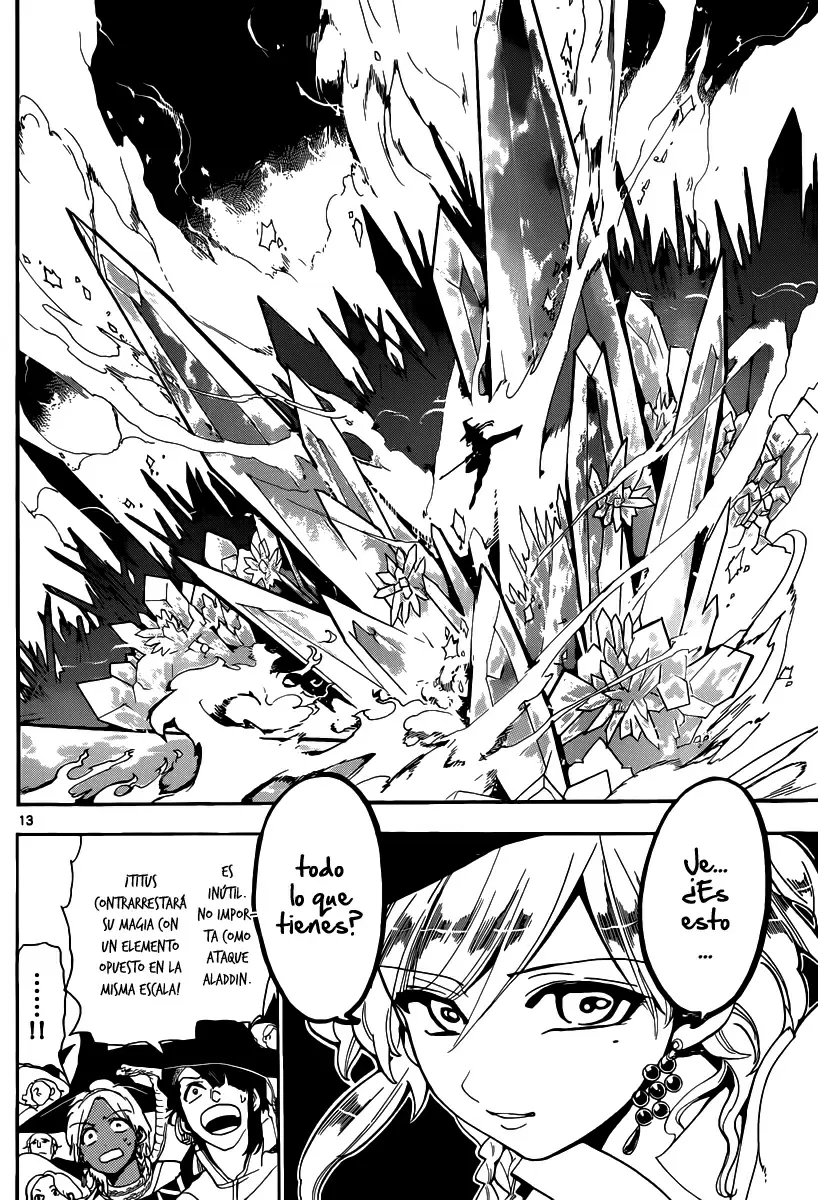 Magi - Labyrinth of Magic capítulo 150, página 13